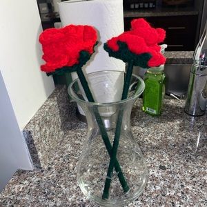 Crocheted Roses